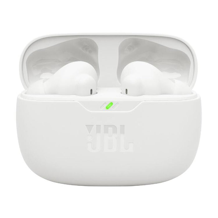 JBL Vibe Beam 2 | Écouteurs intra-auriculaires - Sans fil - Bluetooth - Technologie Smart Ambient - Blanc