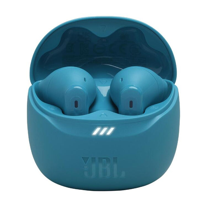 JBL Tune Flex 2 | Écouteurs intra-auriculaires - 100% Sans fil - Bluetooth - Réduction de bruit - 6 Microphones - IP54 - Turquoise-SONXPLUS.com