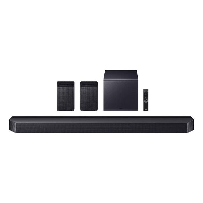 Samsung HW-Q990F | Barre de son - 11.1.4 canaux - Dolby ATMOS - Caisson de graves + Haut-parleurs arrière sans fil - 756W - Q-Symphony - Noir