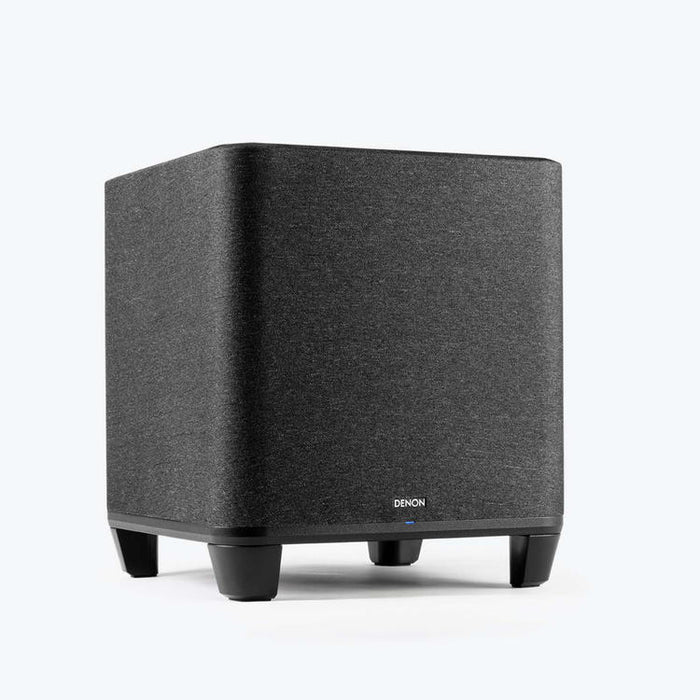 Denon Home Sub | Caisson de graves 8" - Sans fil - HEOS intégré - Connexion Wifi - Compatible avec barre de son et haut-parleurs Denon Home - Noir-SONXPLUS.com