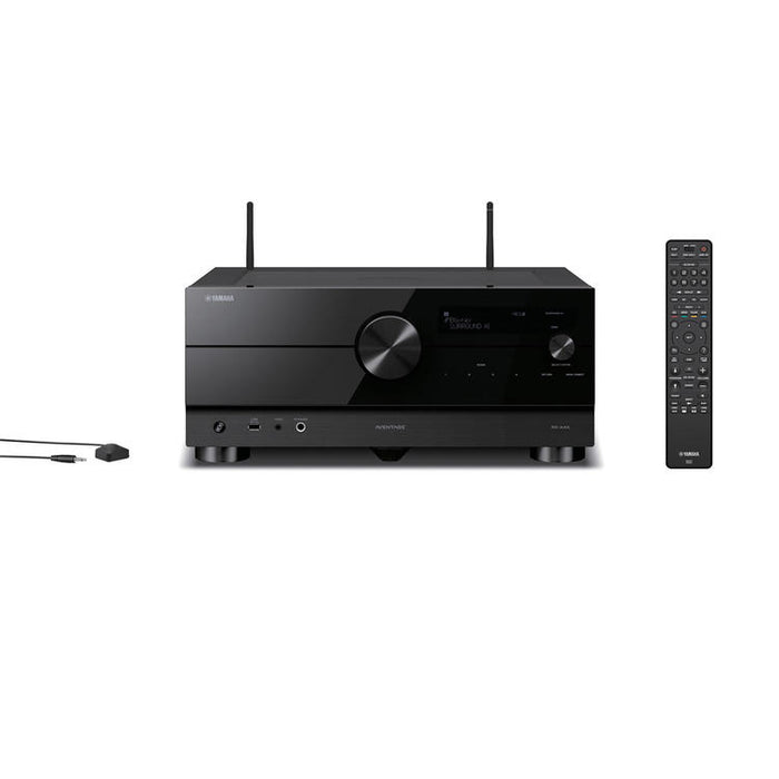 Yamaha RXA4A | Récepteur AV cinéma maison 7.2 - Série Aventage - HDMI 8K - MusicCast - HDR10+ - 100W à 7.2 canaux - Zone 2 - Noir-SONXPLUS.com
