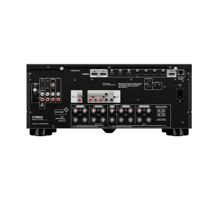 Yamaha RXA4A | Récepteur AV cinéma maison 7.2 - Série Aventage - HDMI 8K - MusicCast - HDR10+ - 100W à 7.2 canaux - Zone 2 - Noir-SONXPLUS.com