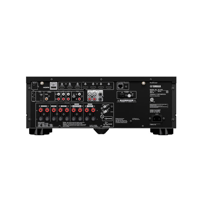 Yamaha RXA6A | Récepteur AV cinéma maison 9.2 - Série Aventage - HDMI 8K - MusicCast - HDR10+ - 150W X 9 avec Zone 3 - Noir-SONXPLUS.com