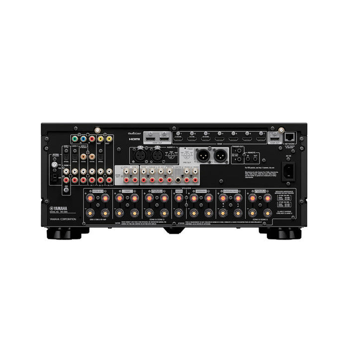 Yamaha RXA8A | Récepteur AV cinéma maison 11.2 - Série Aventage - HDMI 8K - MusicCast - HDR10+ - 150W X 11 avec Zone 3 - Noir-SONXPLUS.com