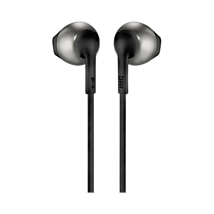 JBL Tune 205 | Écouteurs filaire intra-auriculaires - JBL Pure Bass - Microphone - Noir-SONXPLUS.com