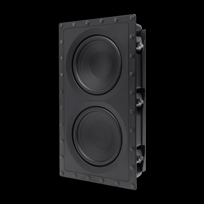 Paradigm DCS-208FR3 | Caisson de Graves "Sub" - Encastré - Mural - Série Défiance - Boîtier résistant au feu - Blanc - Surface prête à peindre-SONXPLUS.com