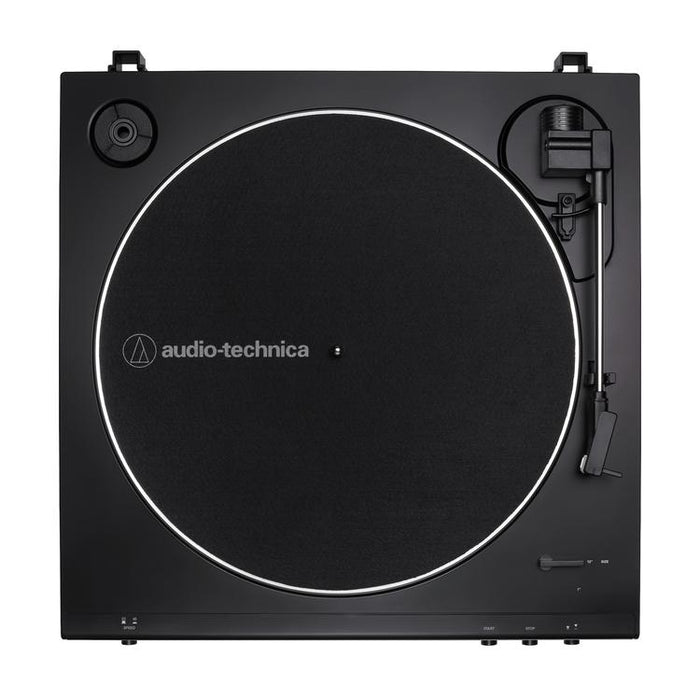 Audio-Technica AT-LP60XBK | Table tournante Stéréo - Entraînement par courroie - Entièrement automatique - Noir-SONXPLUS.com
