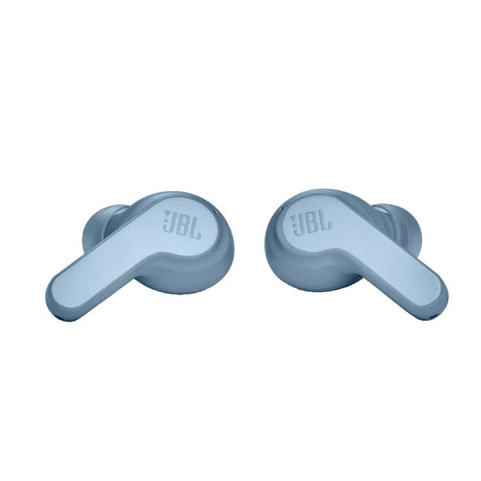 JBL Vibe 200TWS | Écouteurs 100% sans fil intra-auriculaires - Bluetooth - Son JBL Deep Bass - Microphone - Bleu-SONXPLUS.com