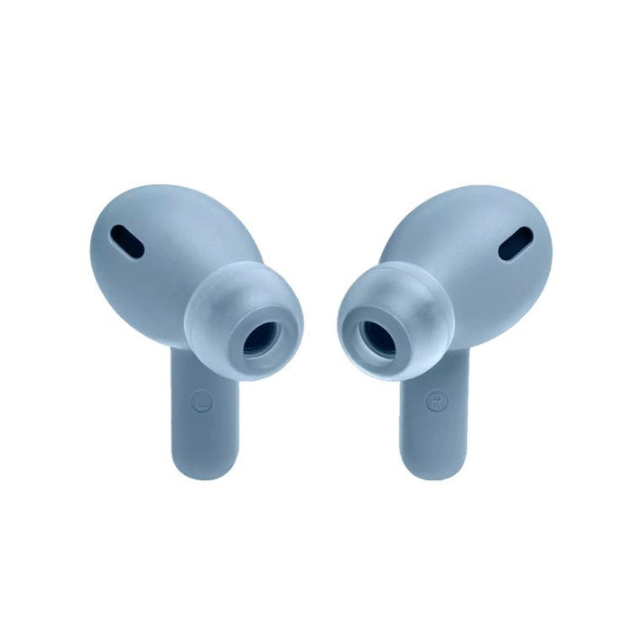 JBL Vibe 200TWS | Écouteurs 100% sans fil intra-auriculaires - Bluetooth - Son JBL Deep Bass - Microphone - Bleu-SONXPLUS.com