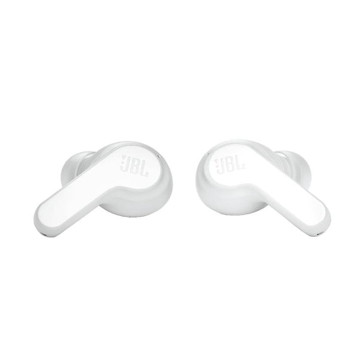 JBL Vibe 200TWS | Écouteurs 100% sans fil intra-auriculaires - Bluetooth - Son JBL Deep Bass - Microphone - Blanc-SONXPLUS.com