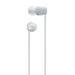 Sony WI-C100 | Écouteurs intra-auriculaires - Sans fil - Bluetooth - Autour du cou - Microphone - IPX4 - Blanc-SONXPLUS.com