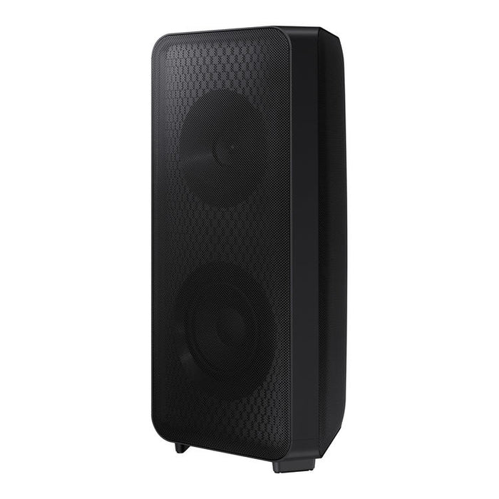 Samsung MXST50B | Haut-parleur portable puissant - Tour de son - Bluetooth - 240W - Fonction Karaoké - Lumières à DEL - Connexion Bluetooth multiple - Noir-SONXPLUS.com