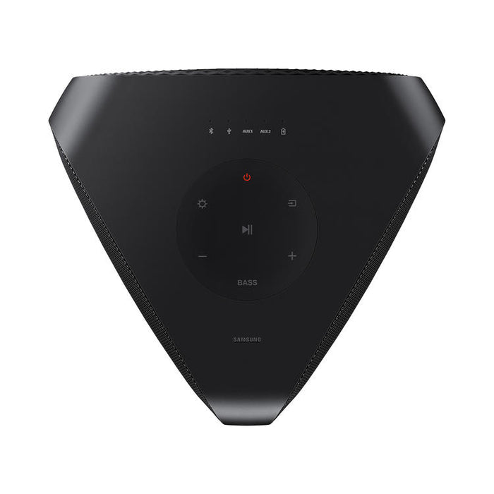 Samsung MXST50B | Haut-parleur portable puissant - Tour de son - Bluetooth - 240W - Fonction Karaoké - Lumières à DEL - Connexion Bluetooth multiple - Noir-SONXPLUS.com