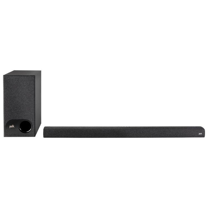 Polk Signa S3 | Barre de son universelle - Avec Caisson de graves sans fil - Bluetooth - Expérience de Cinéma Maison - Voice Adjust - Chromecast intégré - Noir-SONXPLUS.com