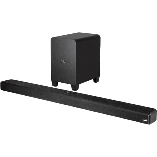 Polk Signa S4 | Barre de son 3.1.2 Certifié Dolby Atmos - Avec Caisson de graves sans fil - Bluetooth - Expérience de Cinéma Maison - Voice Adjust - Noir-SONXPLUS.com
