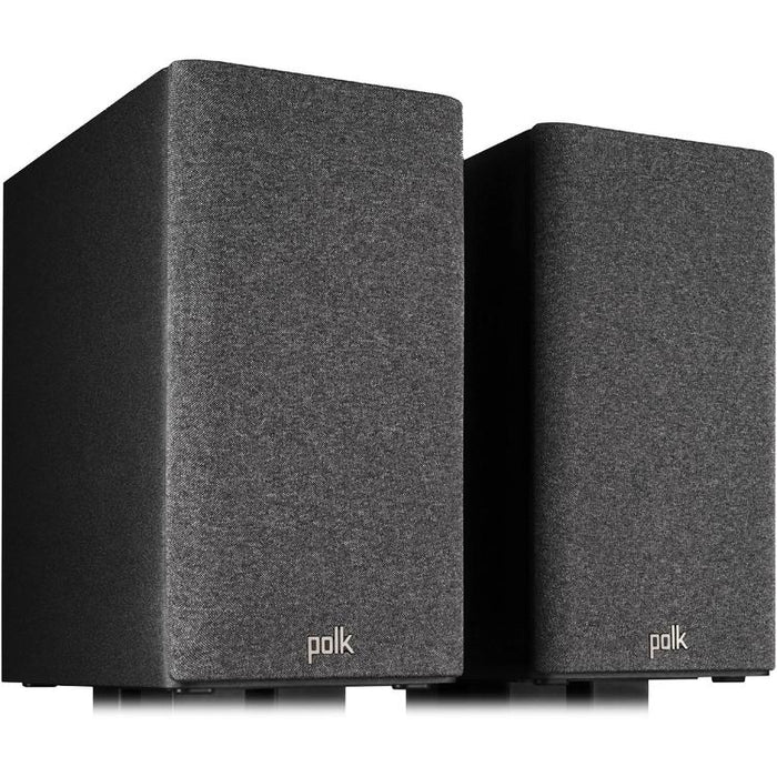 Polk Reserve R200 | Ensemble d'Haut-parleurs de bibliothèque - Excellent détail home cinéma - Noir - Paire-SONXPLUS.com