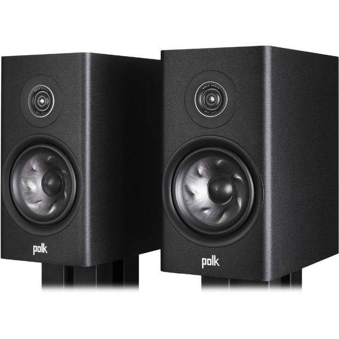 Polk Reserve R200 | Ensemble d'Haut-parleurs de bibliothèque - Excellent détail home cinéma - Noir - Paire-SONXPLUS.com