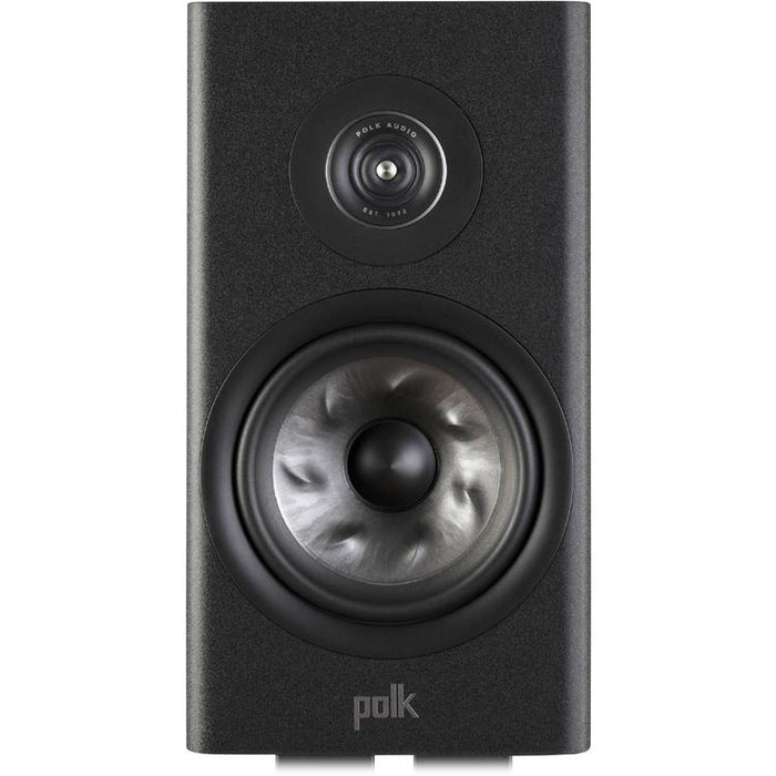 Polk Reserve R200 | Ensemble d'Haut-parleurs de bibliothèque - Excellent détail home cinéma - Noir - Paire-SONXPLUS.com
