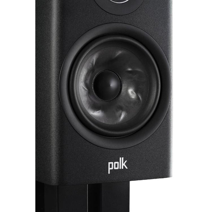Polk Reserve R200 | Ensemble d'Haut-parleurs de bibliothèque - Excellent détail home cinéma - Noir - Paire-SONXPLUS.com