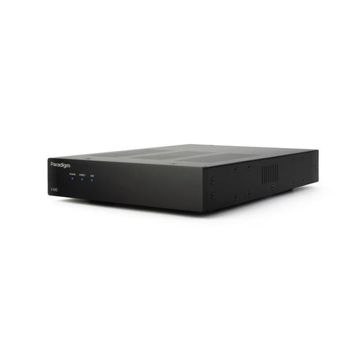 Paradigm X-500 | Amplificateur stéréo - 2 canaux ou monocanal ponté - Jusqu’à 500 watts de puissance - Mince - Noir-SONXPLUS.com