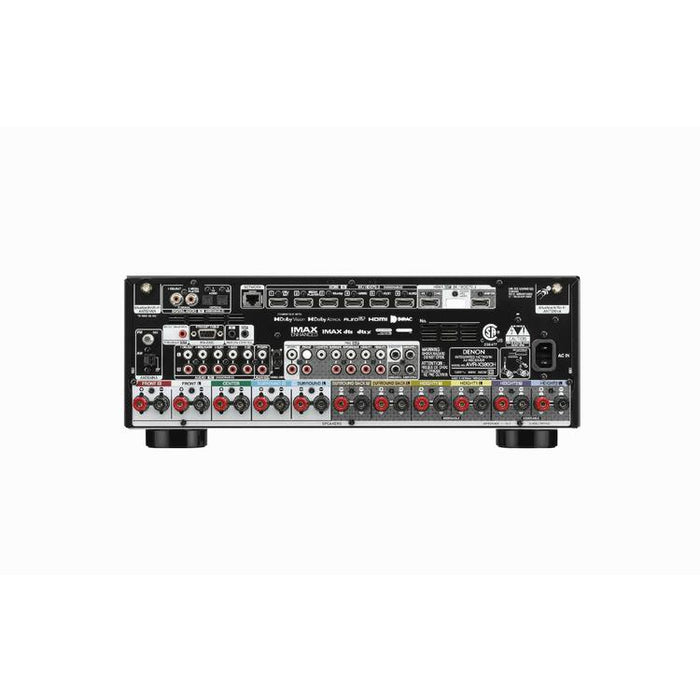 Denon AVRX3800H | Récepteur AV - 9 canaux d'amplification - Cinéma maison - Auro 3D - 8K - HEOS - Noir-SONXPLUS.com