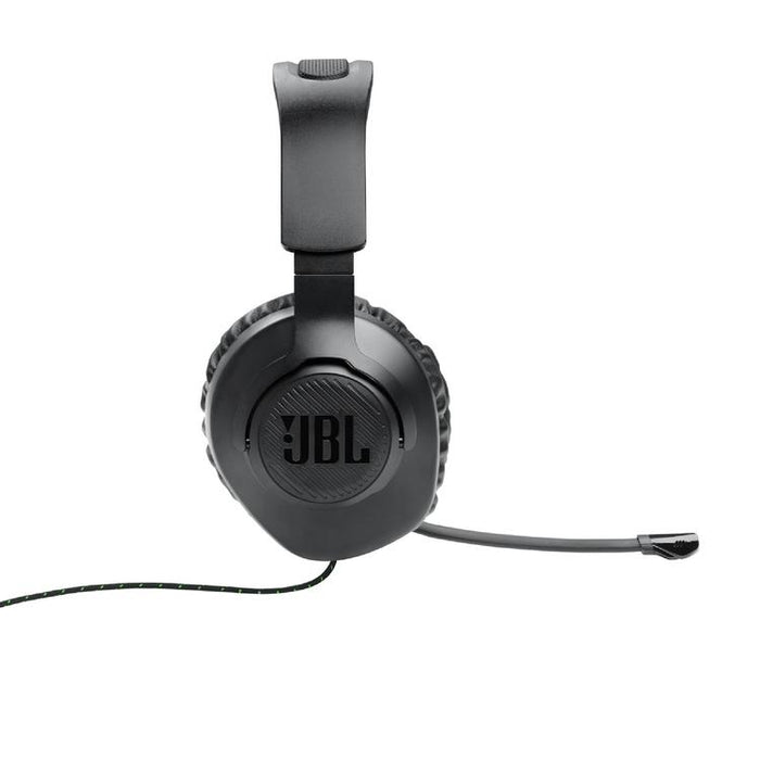 JBL Quantum 100X | Casque de jeu filaire circum-auriculaire - Pour Console X-box - Noir/Vert