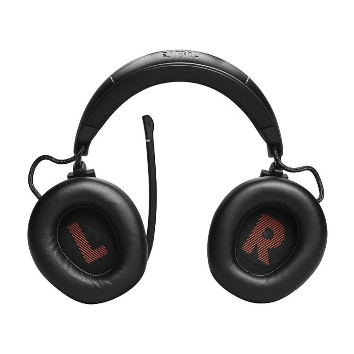 JBL Quantum 910 | Casque de jeu Pro circum-auriculaire - Sans Fil - Éclairage RGB - Réduction de bruit - Noir