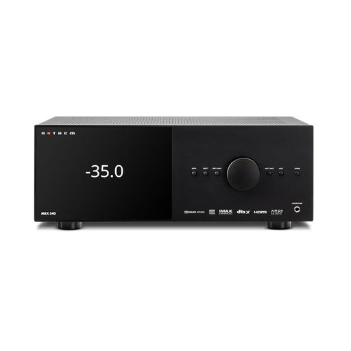 Anthem MRX 540 8K | Récepteur cinéma maison - Préamplificateur 7.2 canaux et Amplificateur 5 canaux - 100 W - Noir-SONXPLUS.com