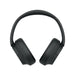 Sony WH-CH720N | Écouteurs circum-auriculaires - Sans fil - Bluetooth - Réduction du bruit - Jusqu'à 35 heures d'autonomie - Microphone - Noir-SONXPLUS.com