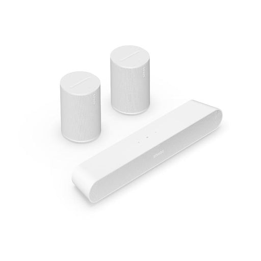 Sonos | Ensemble ambiophonique avec Ray - Ray + 2x Era 100 - Blanc-SONXPLUS.com