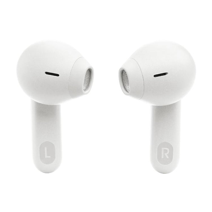 JBL Tune Flex | Écouteurs intra-auriculaires - 100% Sans fil - Bluetooth - Réduction de bruit - Conception Stick-open - IPX4 - Blanc-SONXPLUS.com