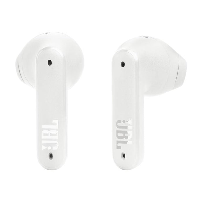 JBL Tune Flex | Écouteurs intra-auriculaires - 100% Sans fil - Bluetooth - Réduction de bruit - Conception Stick-open - IPX4 - Blanc-SONXPLUS.com