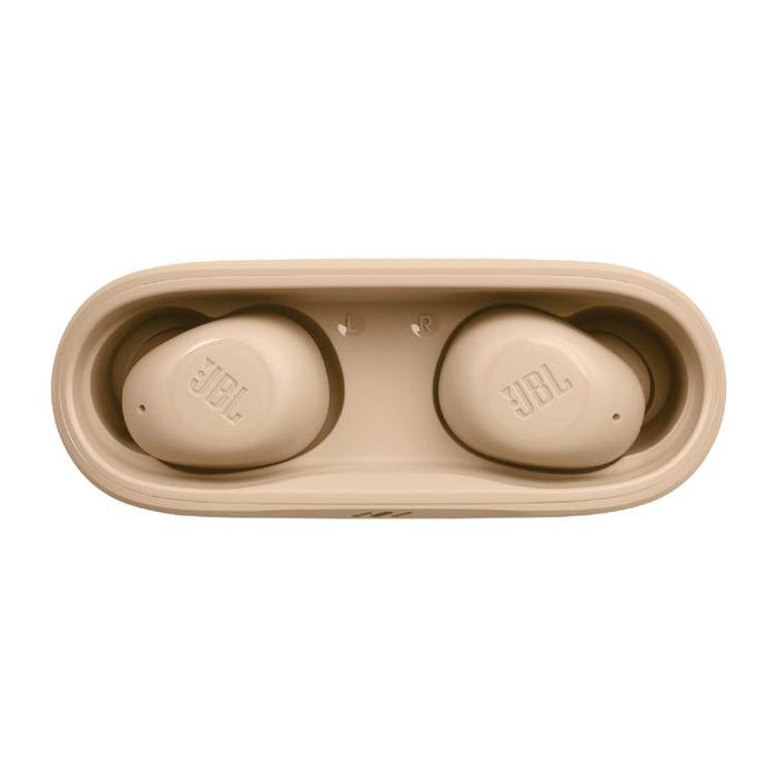 JBL Vibe Buds | Écouteurs intra-auriculaires - Sans fil - Bluetooth - Technologie Smart Ambient - Beige-SONXPLUS.com