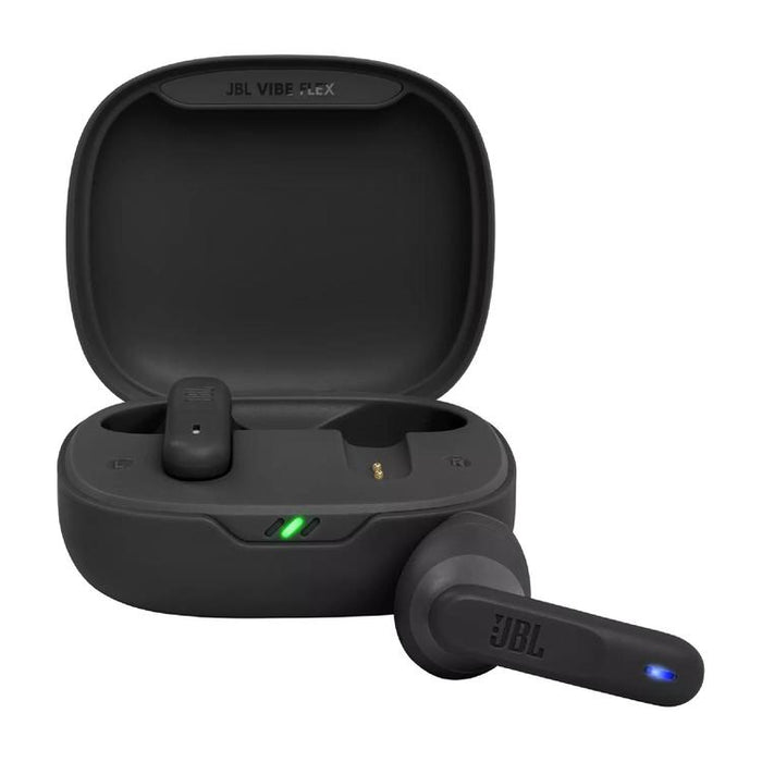 JBL Vibe Flex | Écouteurs intra-auriculaires - Sans fil - Bluetooth - Conception Stick-open - Technologie Smart Ambient - Noir-SONXPLUS.com