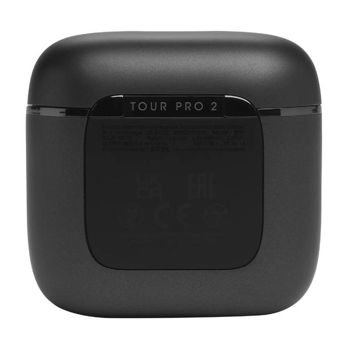 JBL TOUR PRO 2 | Écouteurs intra-auriculaires - Sans fil - Bluetooth - True ANC - 6 microphones - Étui intelligent - Noir