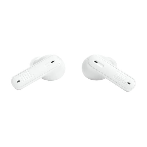 JBL Tune Beam | Écouteurs intra-auriculaires - 100% Sans fil - Bluetooth - Smart Ambient - Conception Stick-open - Blanc-SONXPLUS.com