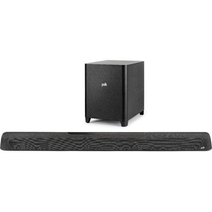 Polk MagniFi MAX AX | Système Cinéma maison 5.1.2 - Barre de son Max - 1 Caisson de graves 10" sans fil - Noir-SONXPLUS.com