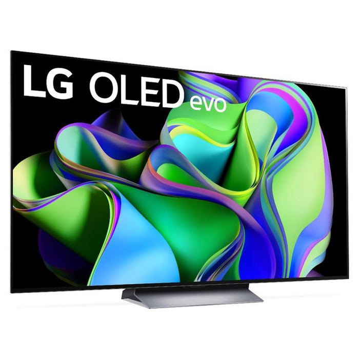 LG OLED65C3PUA | Téléviseur intelligent 65" OLED evo 4K - Série C3 - HDR - Processeur IA a9 Gen6 4K - Noir