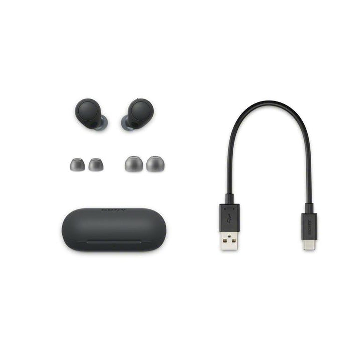 Sony WF-C700N | Ecouteurs sans fil - Microphone - Intra-Auriculaires - Bluetooth - Reduction active du bruit - Noir-SONXPLUS.com