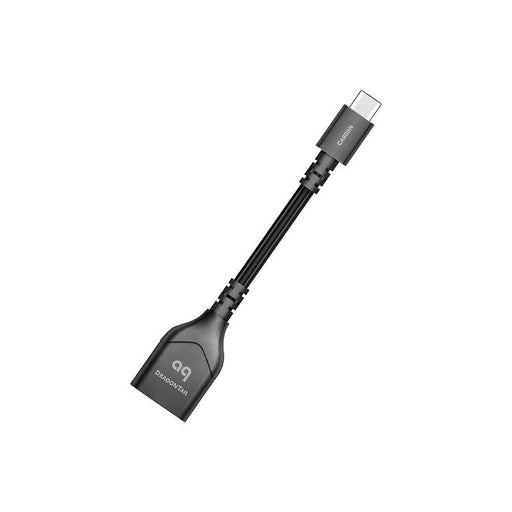 Audioquest DragonTail | Câble USB mâle à femelle - USB 0,112m - Noir-SONXPLUS.com