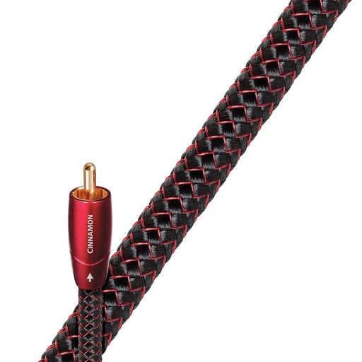Audioquest Cinnamon | Câble Coaxial Numérique - Conducteurs en argent massif à 1,25 % - 0.75 Mètres-SONXPLUS.com