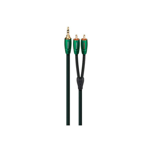 Audioquest Evergreen | Câble 3,5mm à RCA - Fiche RCA plaqués Or - 1 Mètre-SONXPLUS.com