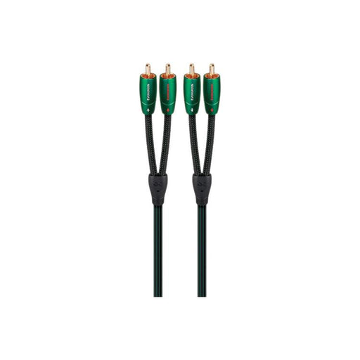 Audioquest Evergreen | Câble RCA à RCA - Fiches RCA plaquées Or - 2 Mètres-SONXPLUS.com