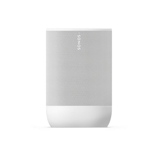Sonos Move 2 | Haut-parleur sans fil - Stéréo - Commande Vocale - Jusqu'à 24 heures d'autonomies - Blanc-SONXPLUS.com