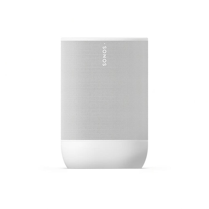 Sonos Move 2 | Haut-parleur sans fil - Stéréo - Commande Vocale - Jusqu'à 24 heures d'autonomies - Blanc-SONXPLUS.com