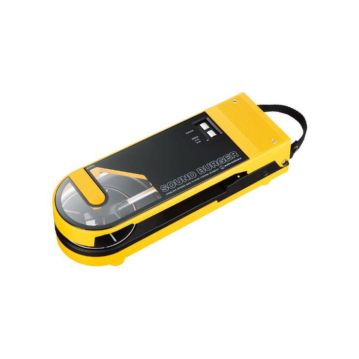 Audio-Technica AT-SB727-BK | Table tournante SoundBurger portable - Autonomie 12 heures - Jaune-SONXPLUS.com
