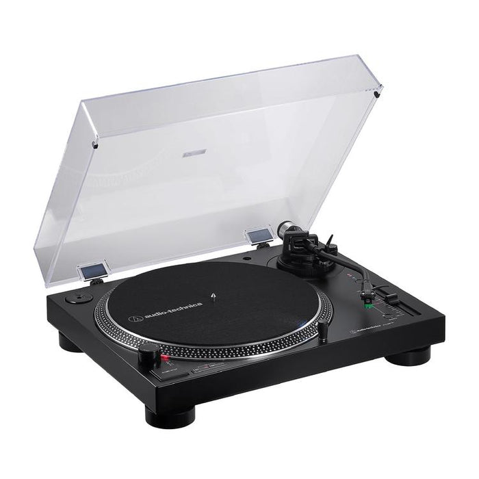 Audio-Technica AT-LP120XBT-USB-BK | Table tournante - Bluetooth aptX - USB - Noir-SONXPLUS.com