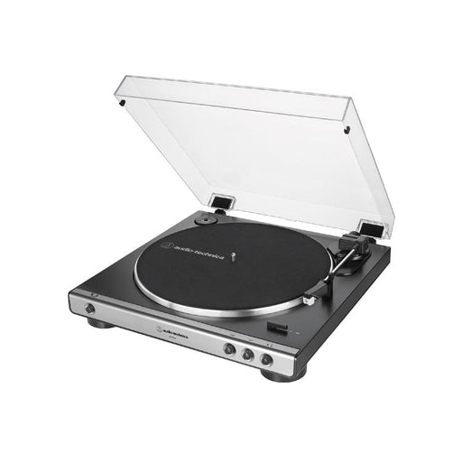 Audio-Technica AT-LP60X-GM | Table tournante Stéréo - Entraînement par courroie - Entièrement automatique - Métal Gun-SONXPLUS.com