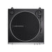 Audio-Technica AT-LP60X-GM | Table tournante Stéréo - Entraînement par courroie - Entièrement automatique - Métal Gun-SONXPLUS.com
