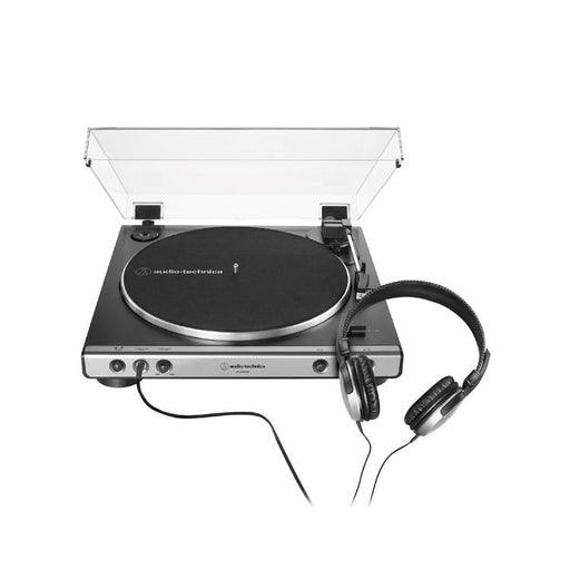 Audio-Technica AT-LP60XHP-GM | Table tournante - Stéréo - Avec casque - Métal Gun-SONXPLUS.com